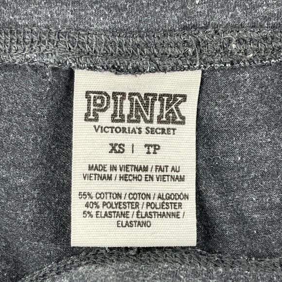 Victorias Secret Pink Leggings Womens XS Gray - Picture 11 of 11